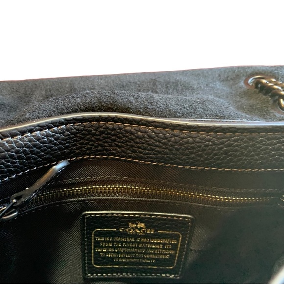 Coach Pebble Leather Shadow Crossbody - Picture 9 of 14